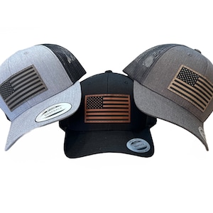 American Flag Hat / Snapback / Adult / America / USA / Patriotic / Patch Hat / Gifts for Brother Uncle Dad / Gifts for Men / Father&#39;s Day