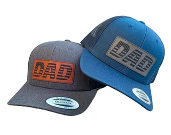 Dad American Flag Hat, Patriotic USA Trucker Cap