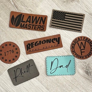 Personalisierter Aufnäher aus Kunstleder: DIY zum Aufbügeln