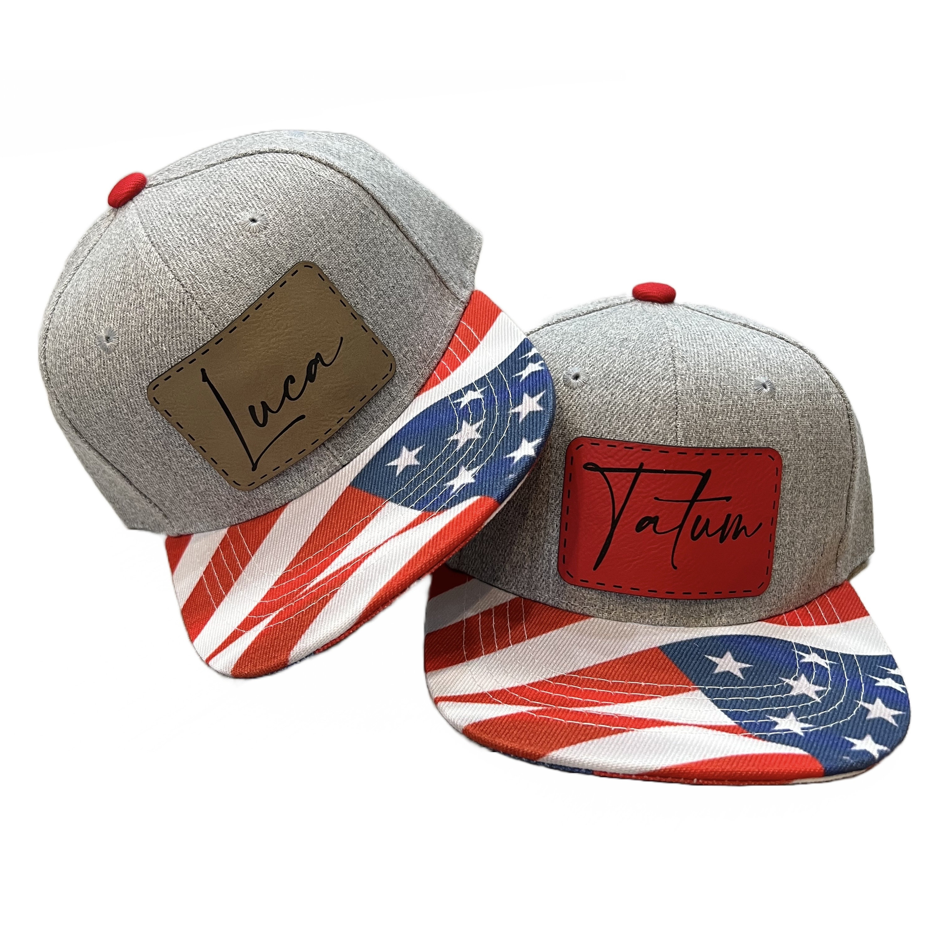 Usa Flat Bill Hat 