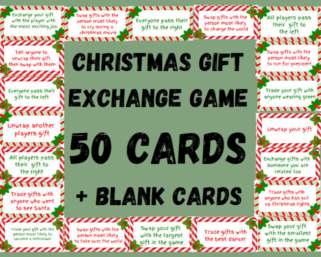 12 Days of Christmas Gift Exchange Game