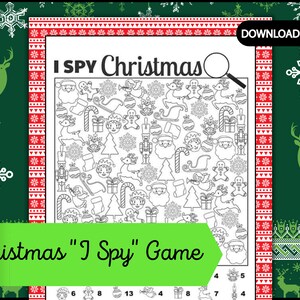 Christmas I Spy Game