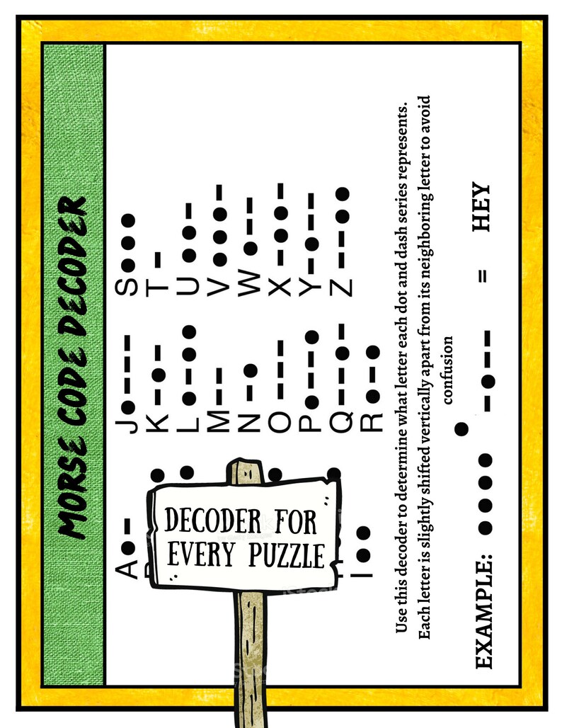 School Breakout Escape Room for Kids. - Printable Party Game – Escape ...