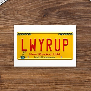 Cartão Postal LWYRUP Melhor Chamar Saul Breaking Bad