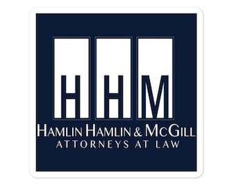 HHM Hamlin Hamlin McGill Better Call Saul Sticker