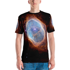 JWST James Webb Space Telescope Planetary Nebula Men&#39;s T-Shirt