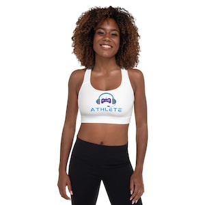 Gamer Athlete Padded Sports Bra