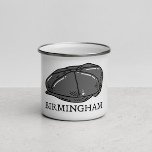 Peaky Blinders Birmingham Enamel Mug