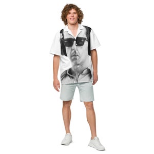 Kendall Roy Unisex Button Urlaub Shirt