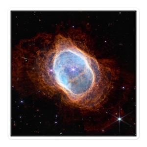 JWST James Webb Space Telescope Planetary Nebula Sticker