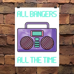 All Bangers Succession Enhanced Matte Poster