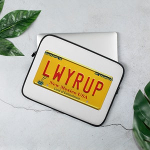 Mini Better Call Saul LWYRUP lawyer Up License Plate Sticker 