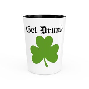 St Patrick's Day Shot Glass