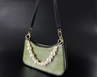 DIYショルダーバッグキット：高級リサイクルバッグ、レザークラフトセット