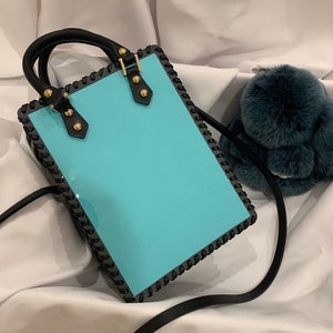 Kit fai da te per realizzare borse fatte a mano utilizzando qualsiasi borsa di carta per realizzare una lussuosa borsa riciclata, kit fai da te per l'artigianato in pelle