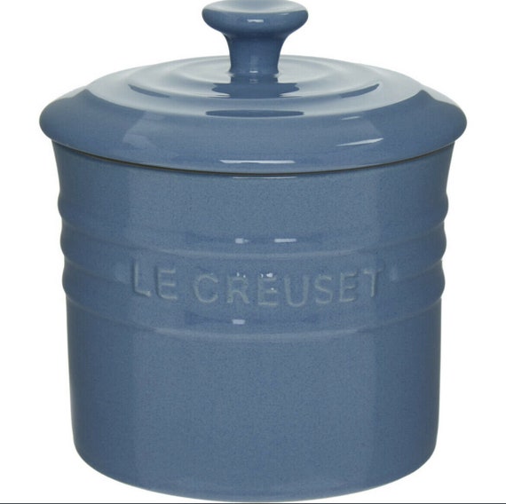 Kollektive effektivitet Daisy Le Creuset Coastal Blue Storage Jar Canister With Lid 0.8L NEW - Etsy  Finland