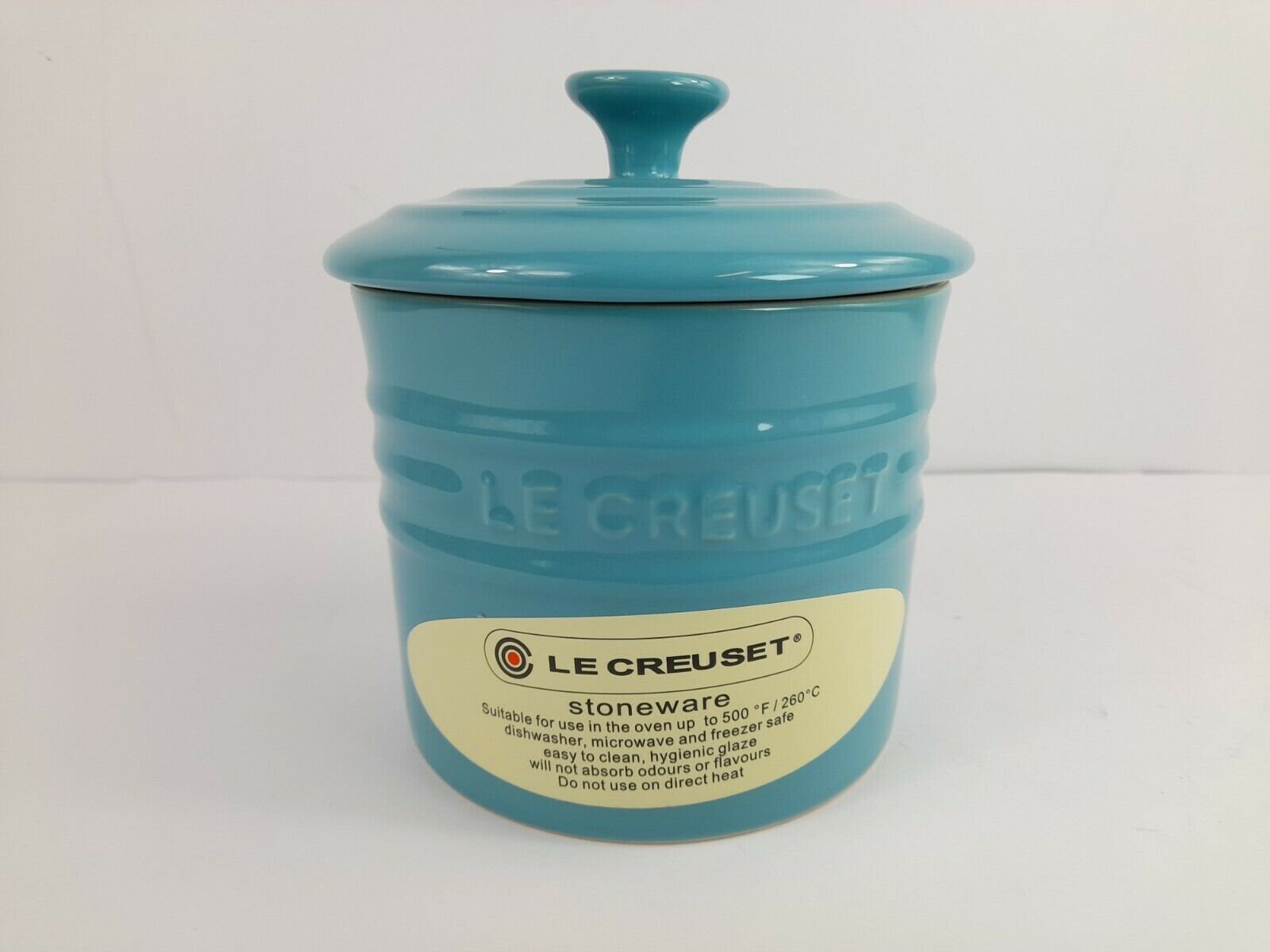 kold Vend tilbage lammelse LE CREUSET Turquoise Teal Stoneware Storage Jar With Lid 0.8L - Etsy