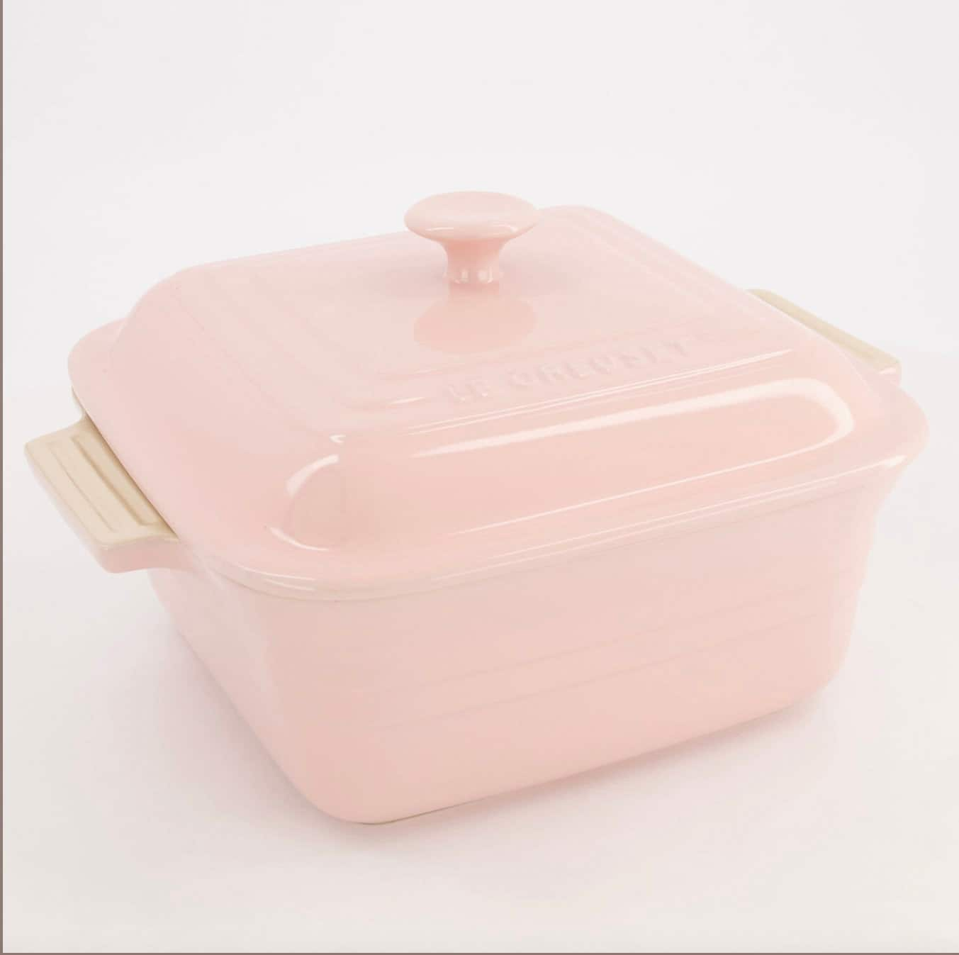 Arena Wortel Aannemelijk LE CREUSET Pink Square Casserole Dish Stoneware COLLECTION - Etsy