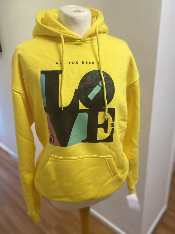 Ladies Sweatshirt Size L. Yellow ...