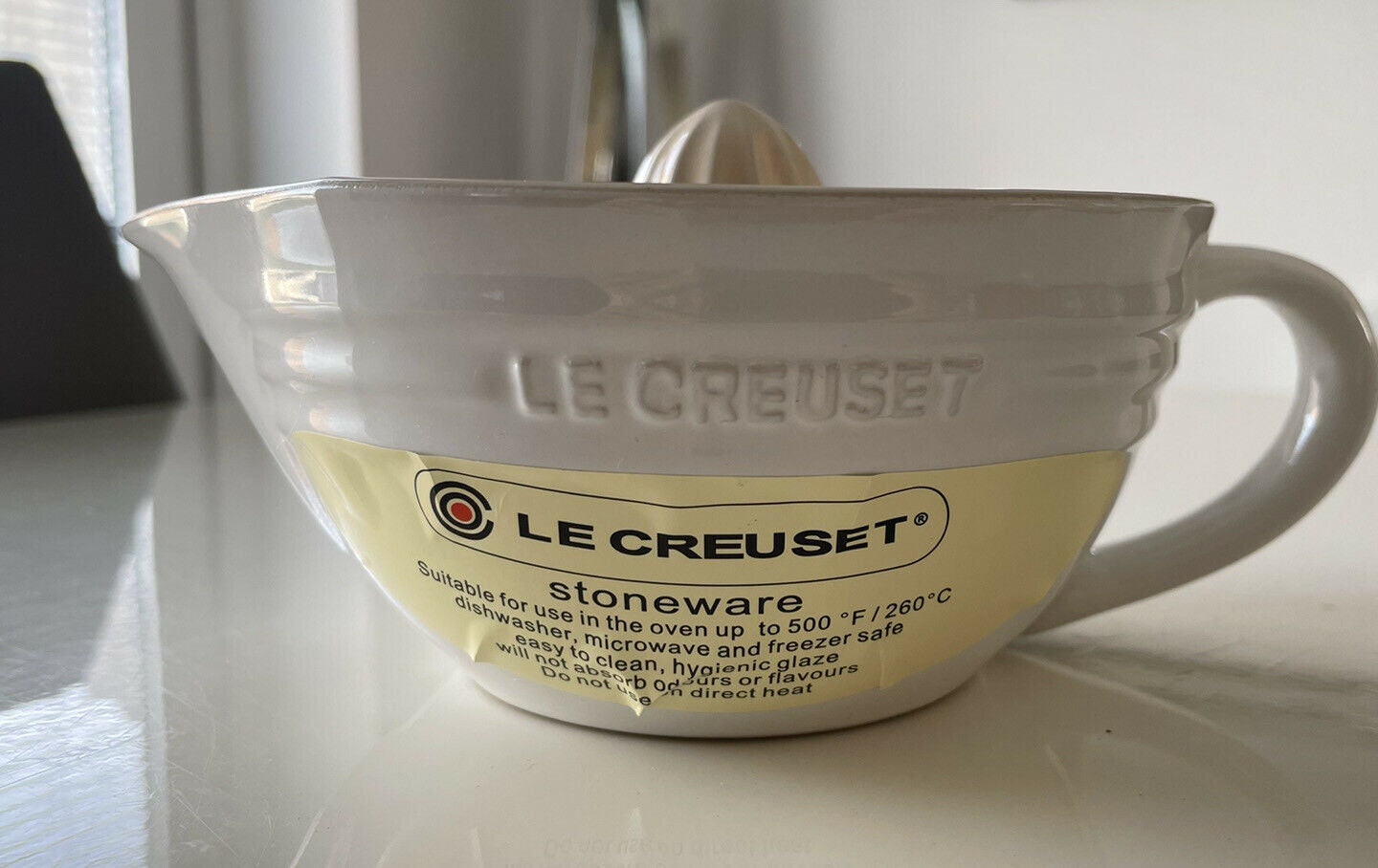 Le Creuset White Citrus Juicer Lemon Orange Squeezer Brand New Etsy