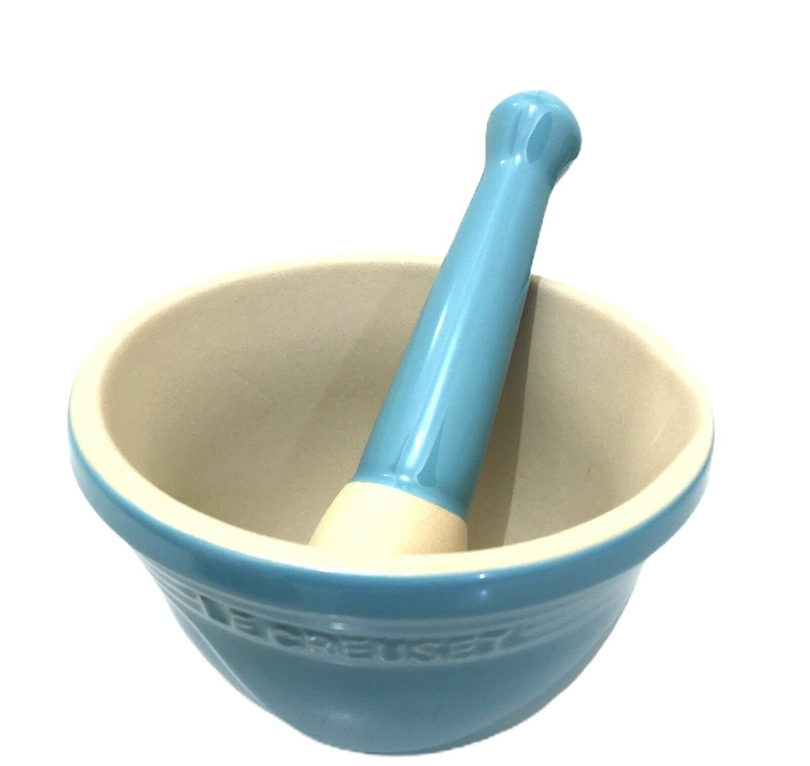 Le Creuset Mortar and Pestle Set Turqouise 10oz/0.3l Etsy