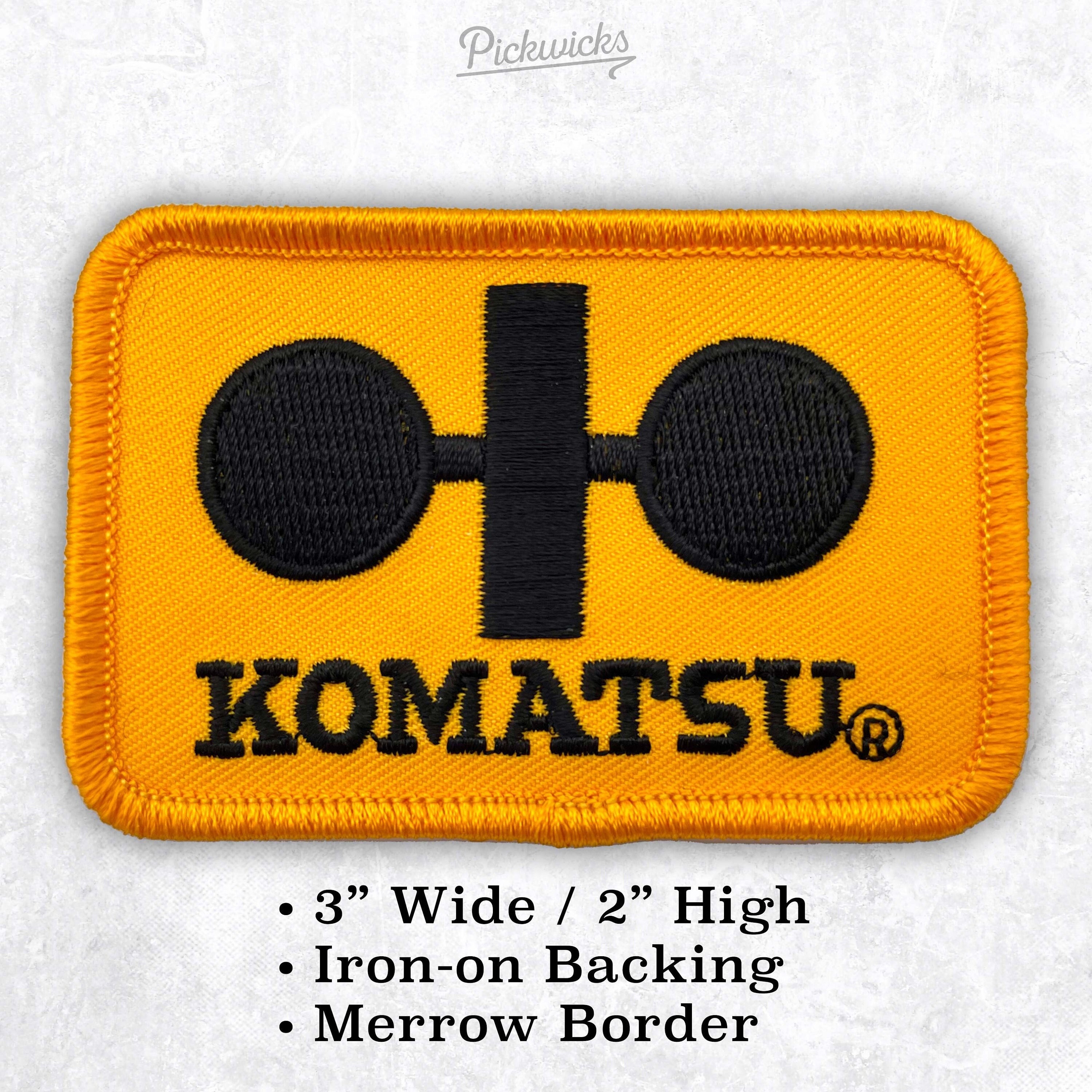 Komatsu Iron-on Patch - 3
