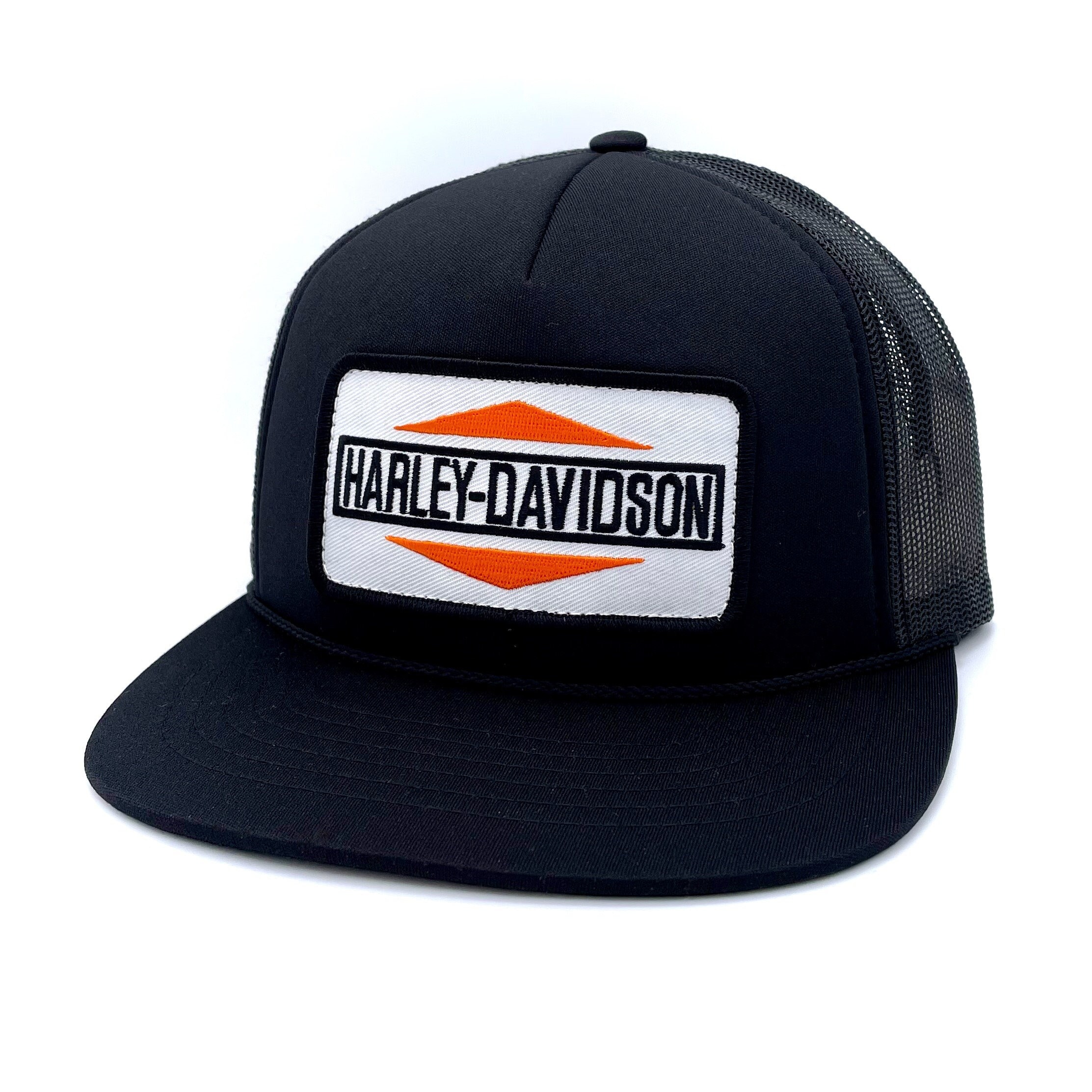 Vintage Harley Davidson Patch on a NEW Richardson 113 Foam