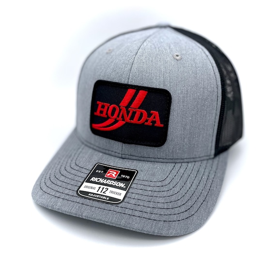 Richardson 112Y Youth Trucker Snapback Cap - Heather Grey/Black