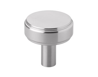 GlideRite Satin Nickel Smooth Knobs Collection