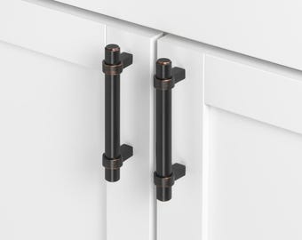 GlideRite 4000 Series Bar Pulls - Oil Rubbed Bronze