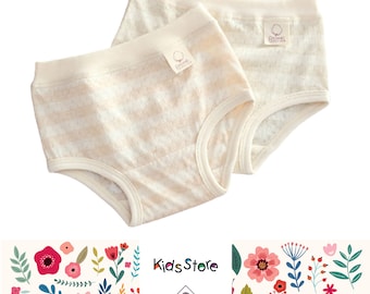 Girls Underwear 100% Cotton Underwear for Girls Breathable Toddler Girl Underwear Comfort Baby Girls Panties 6 Packs 