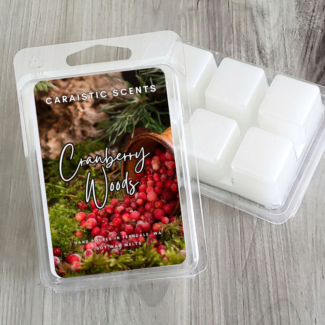 Cranberry Woods Soy Wax Melts Wax Melts for Warmer, Scented Wax