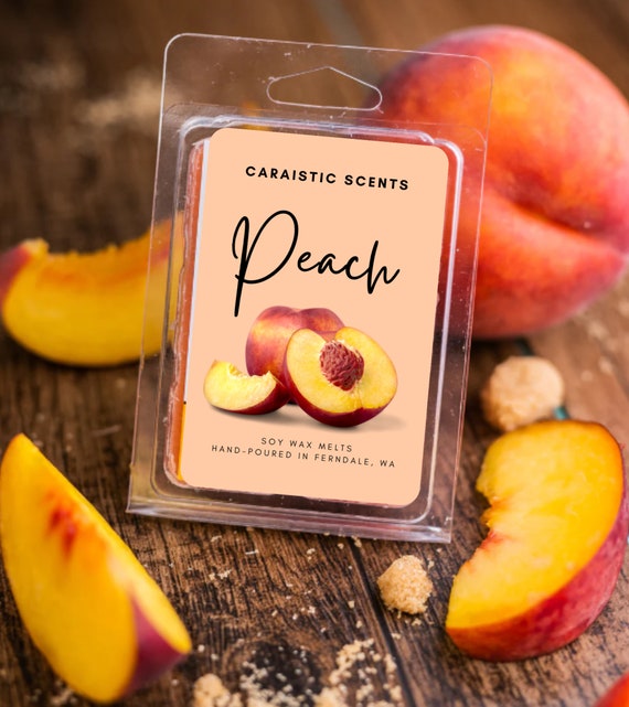 Peach Soy Wax Melts Wax Melts for Warmer, Scented Wax Melts, Pet Safe Wax  Melts, Strong Wax Melts, Natural Wax Melts, Best Wax Melts 