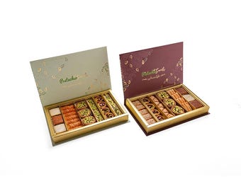 Mixed baklava Orient Délicious 400g, Baklava syrien haute qualité avec pistache et cajou.