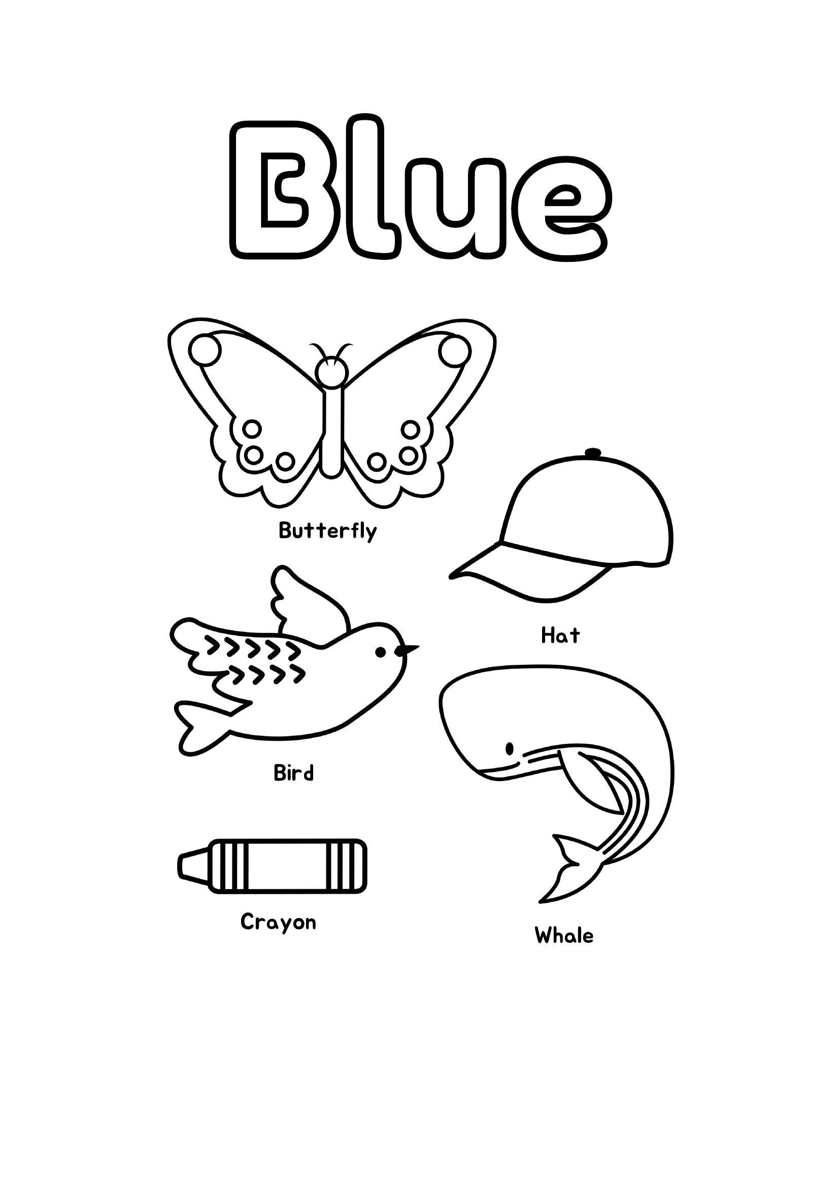 Learning Colors Coloring Pages for Kids | Toddler Printables ...