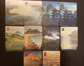Mtg Proxy Basic Lands | Etsy