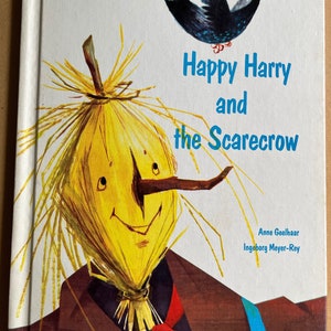 RARE! Happy Harry and the Scarecrow by Anne Geelhaar (1969)