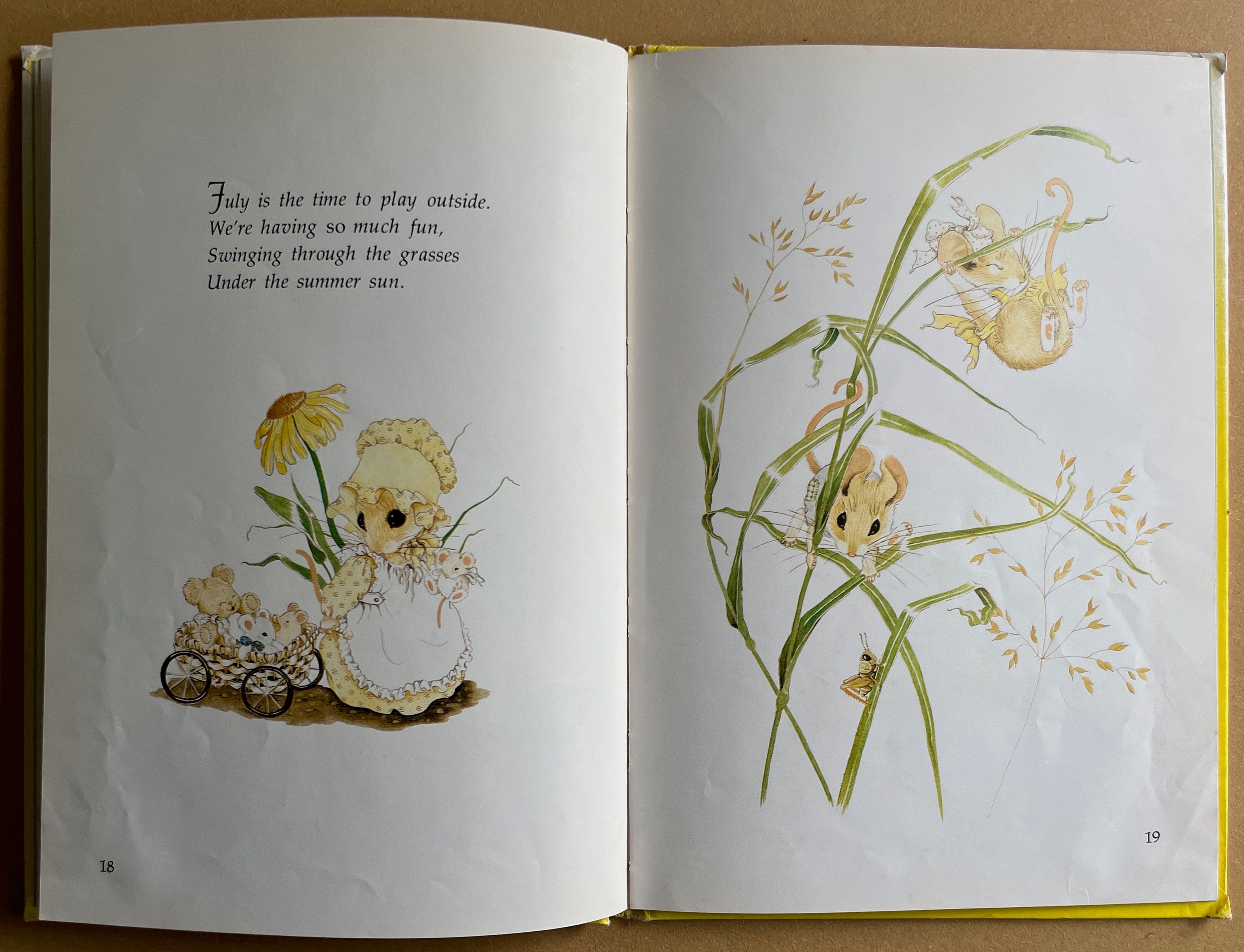 The Merry-Mouse Schoolhouse by Priscilla Hillman (January 19