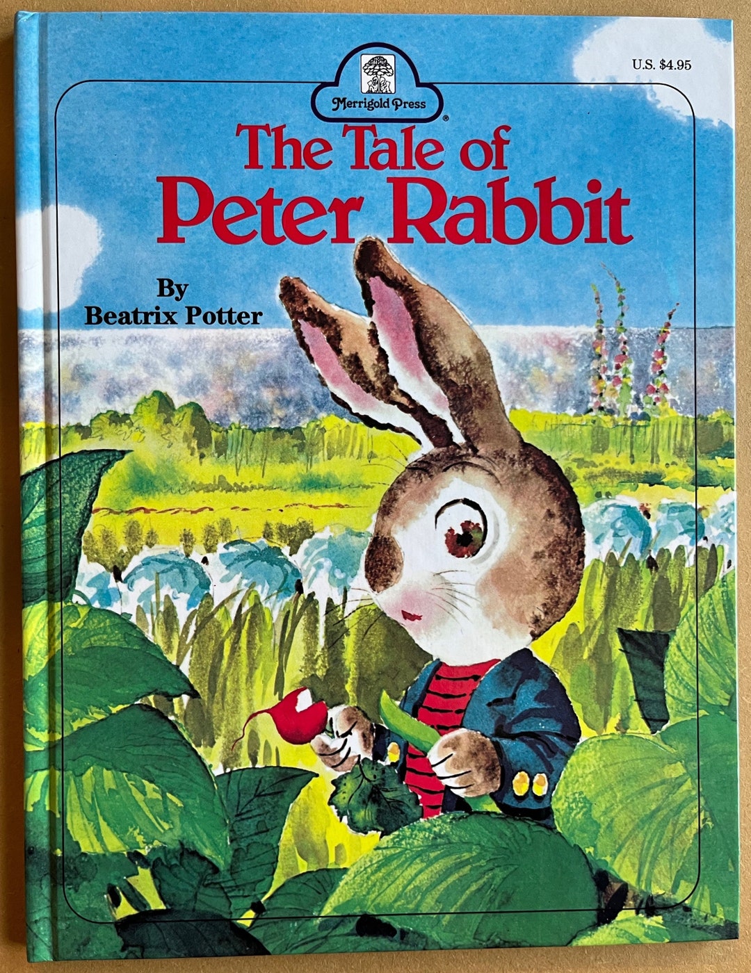 The Tale of Peter Rabbit by Beatrix Potter and Rod Ruth (1963) - Etsy