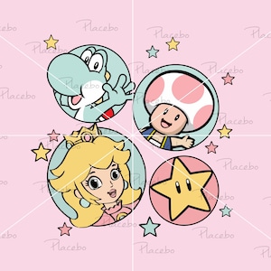 Princess Peach Svg, Princess Peach Png, Princess Peach Svg, Princess Png, Super Marıo World Png Svg,