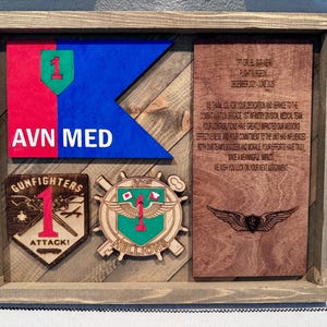 Fully customizable Military going away. Military plaque