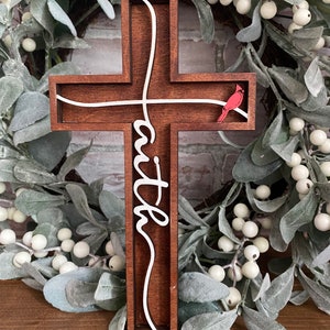 Wood cross, wood cross wall decor, wood cross for wall, wood cross for first communion, wood cross wall art, wall hanging