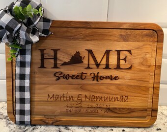 Cutting board personalized, charcuterie board custom, Christmas cutting board, personalized gifts
