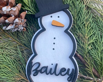Christmas Ornament personalized