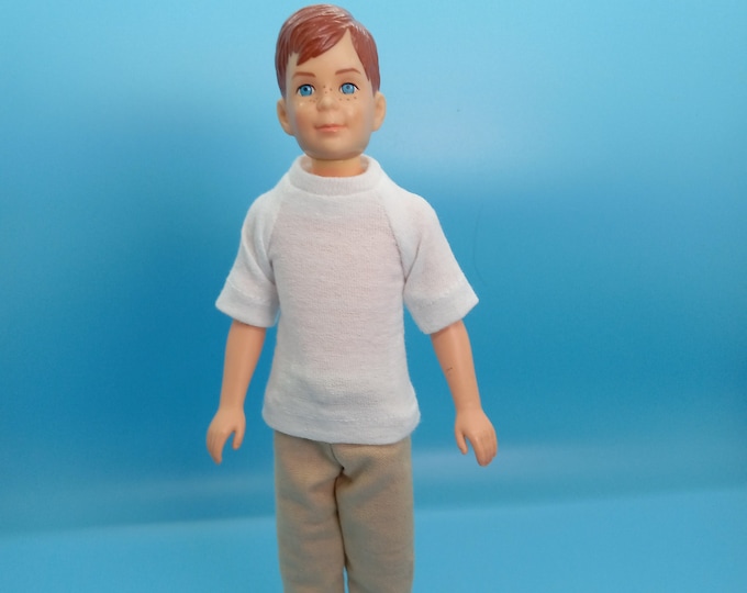 Vintage Skipper/ricky Doll Clothes Khaki Pants and Shirts Etsy
