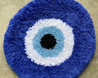 evil eye rug.