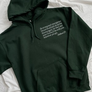 Jesus Embroidered Mock Neck Sweatshirt