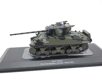 IXO 1/43 M4A3 German March 1944 alloy tank model