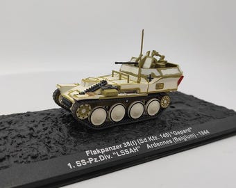 IXO 1:72 Flakpanzer 38 (t) Gepard German Panther Anti Aircraft Tank Armored Model