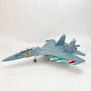 Diecast Alloy Model Of The 1:48 Scale J-16 Militarized Combat Fighter Toy Gift Collection Simulation Display Decoration